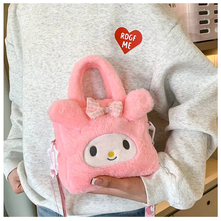 Kawaii Kuromi CinnamoN roll Melody Cartoon Anime Crossbody Bag