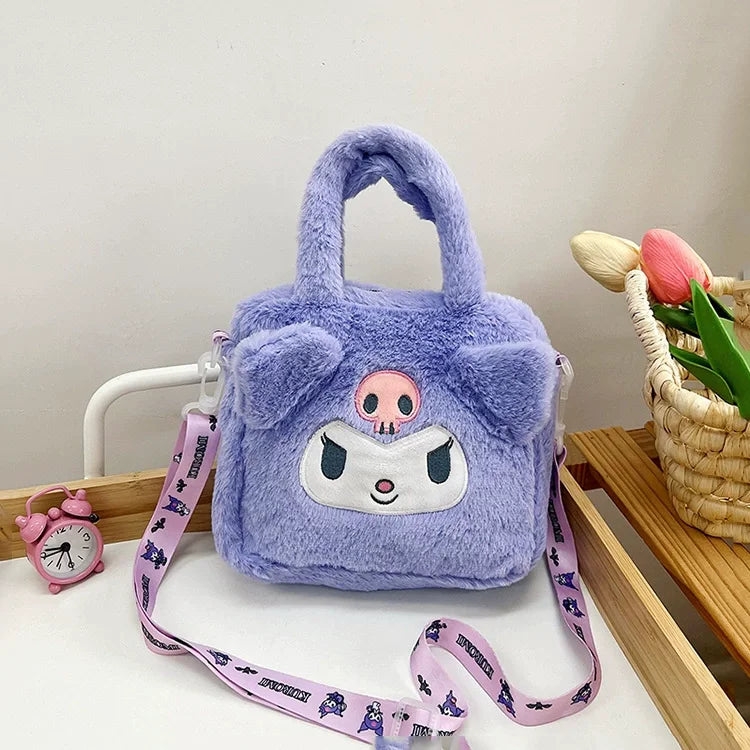 Kawaii Kuromi CinnamoN roll Melody Cartoon Anime Crossbody Bag
