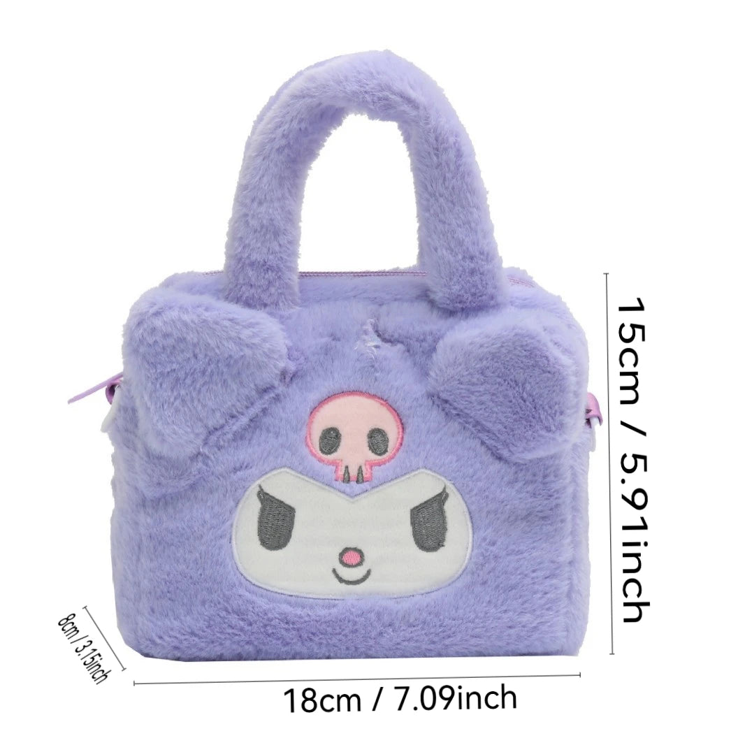 Kawaii Kuromi CinnamoN roll Melody Cartoon Anime Crossbody Bag