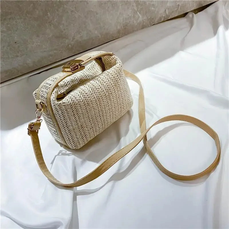 Cute Straw Tassel Crossbody Bag Bohemian