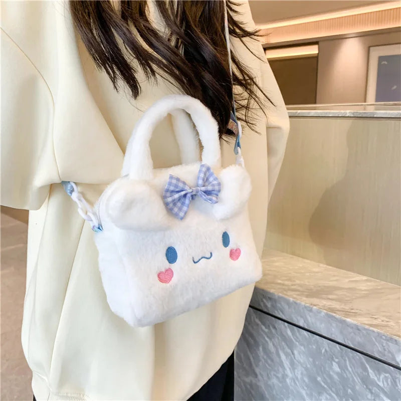 Kawaii Kuromi CinnamoN roll Melody Cartoon Anime Crossbody Bag