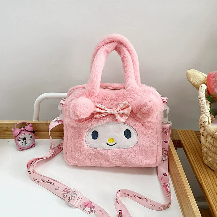 Kawaii Kuromi CinnamoN roll Melody Cartoon Anime Crossbody Bag