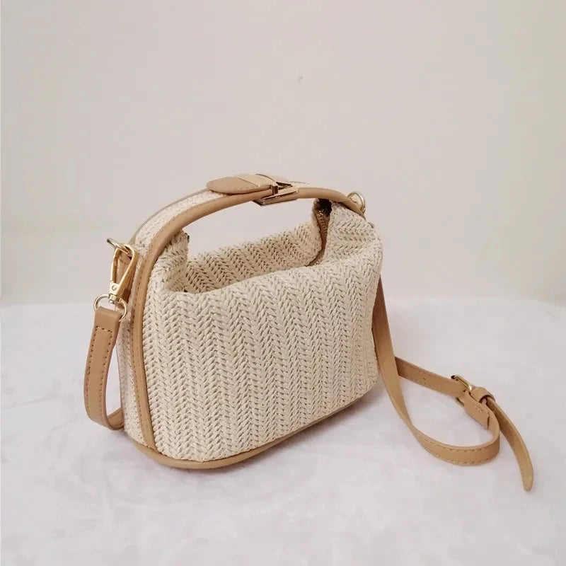 Cute Straw Tassel Crossbody Bag Bohemian